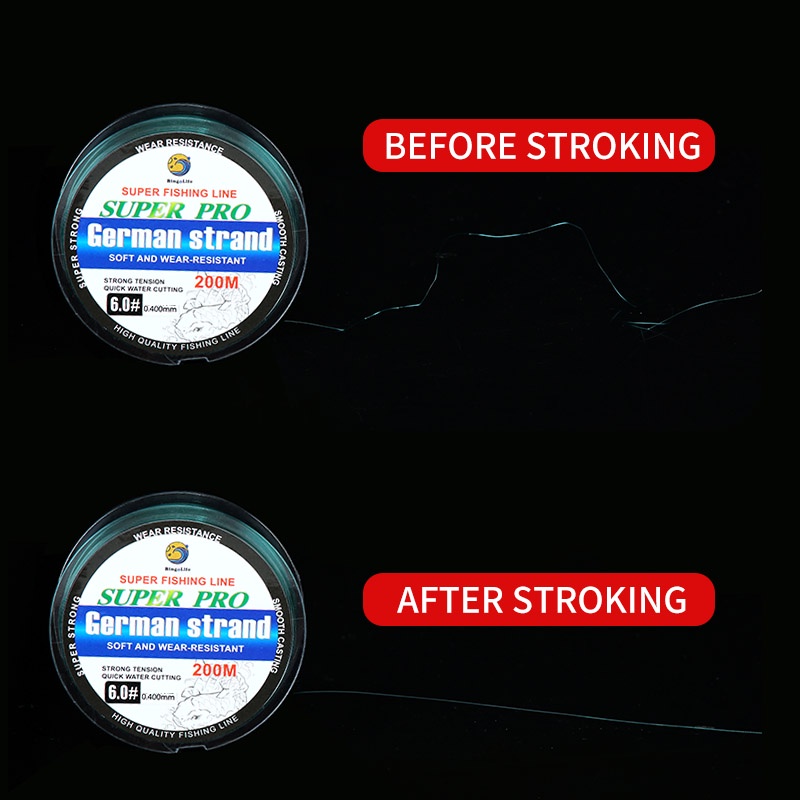 Bingolife Đức Nhập Khẩu 200m Dây Nylon Câu Cá Dây Câu Chính Phụ Dòng Lure Đường Đá Câu Cá Biển Câu Cá Thư Viện Câu Cá Vô Hình Trong Suốt Dòng
