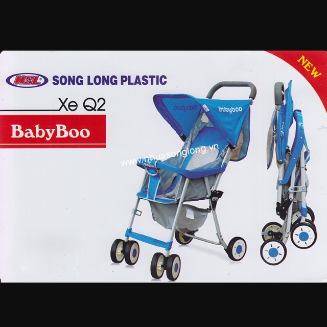 Freeship 99k TQ_Xe đẩy trẻ em babyBoo Q2
