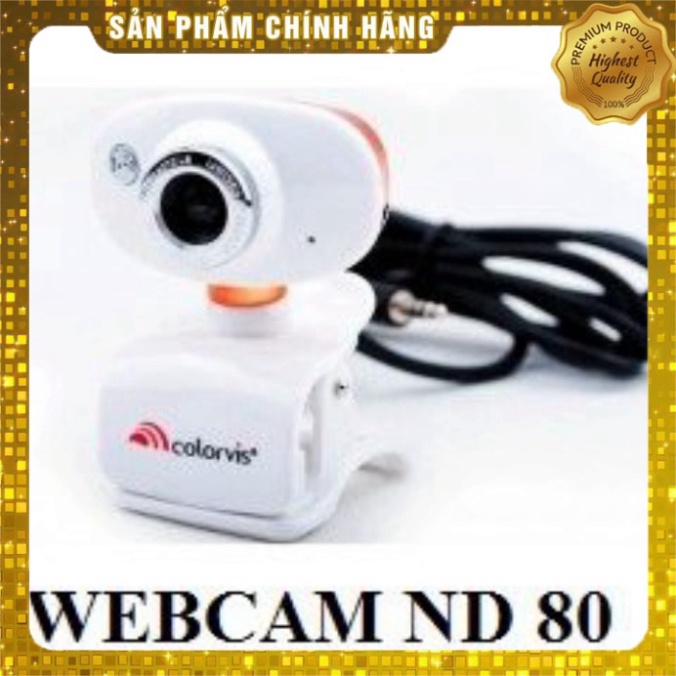 WEBCAM COLORVIS ND80 CÓ MIC 5.0Mp RÕ NÉT