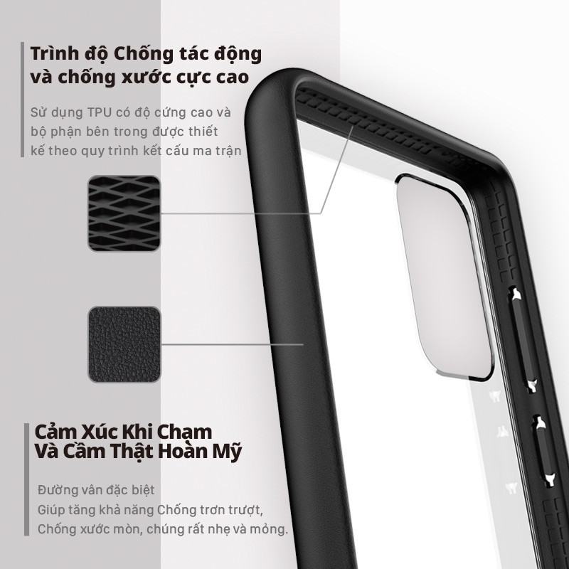 Ốp điện thoại Devilcase Lite of Google Pixel 5 Hàng cao cấp Chính hãng chống sốc