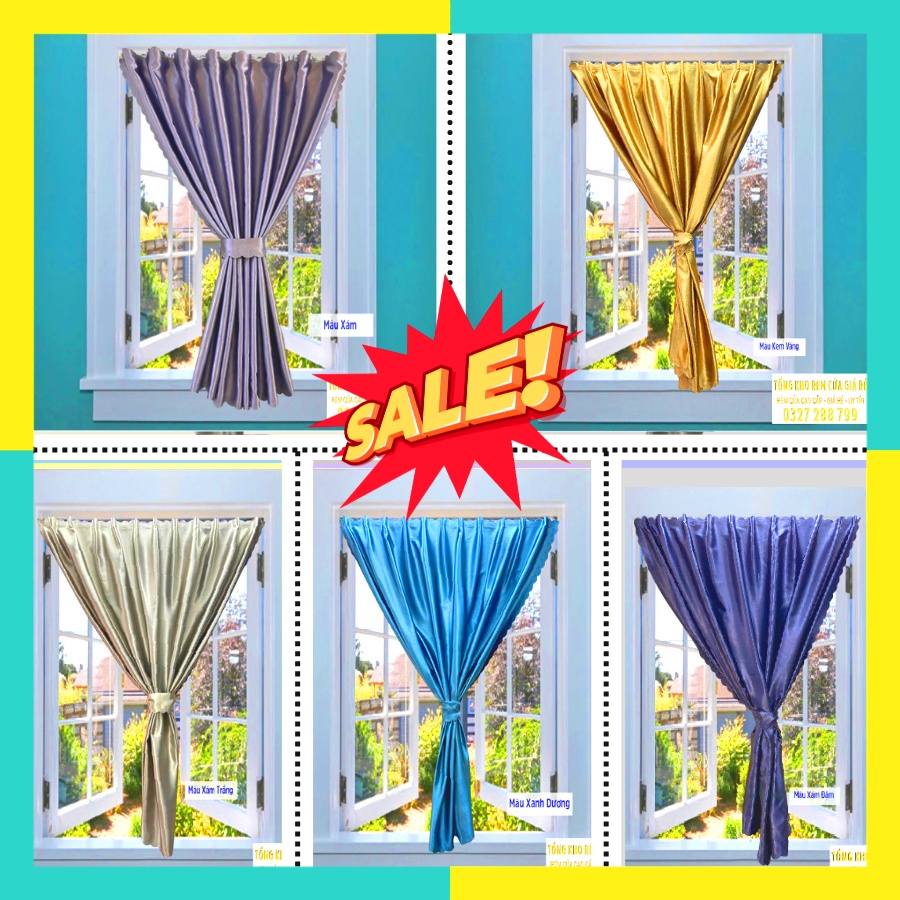 Rèm Cửa Sổ Dán Tường, Rèm Dán Cửa Chống Nắng 99% Không Cần Thanh Treo, Rèm Cửa Dán Decor Trang Trí Nhà Cửa Đẹp, Giá Rẻ