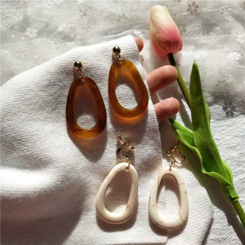 Khuyên tai kẹp không bấm lỗ K038