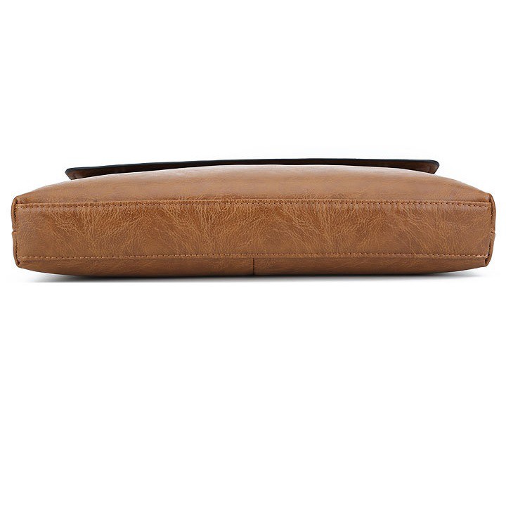 Túi xách da bò công sở cao cấp thương hiệu Jeep đựng vừa máy tính 14 inch