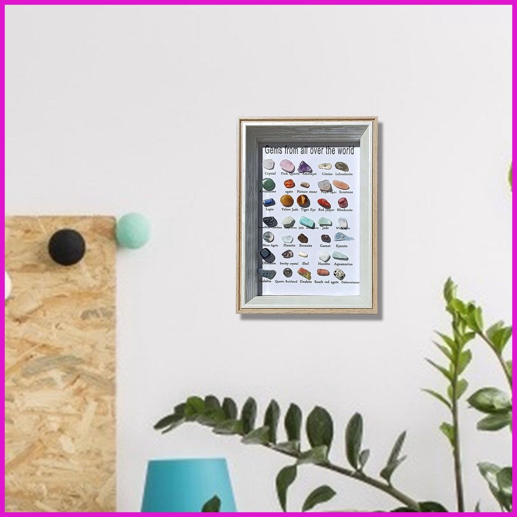 Bộ Sưu Tập Đá Quý Và Khoáng Sản 35 Mẫu Đá Năng Lượng lyuvn