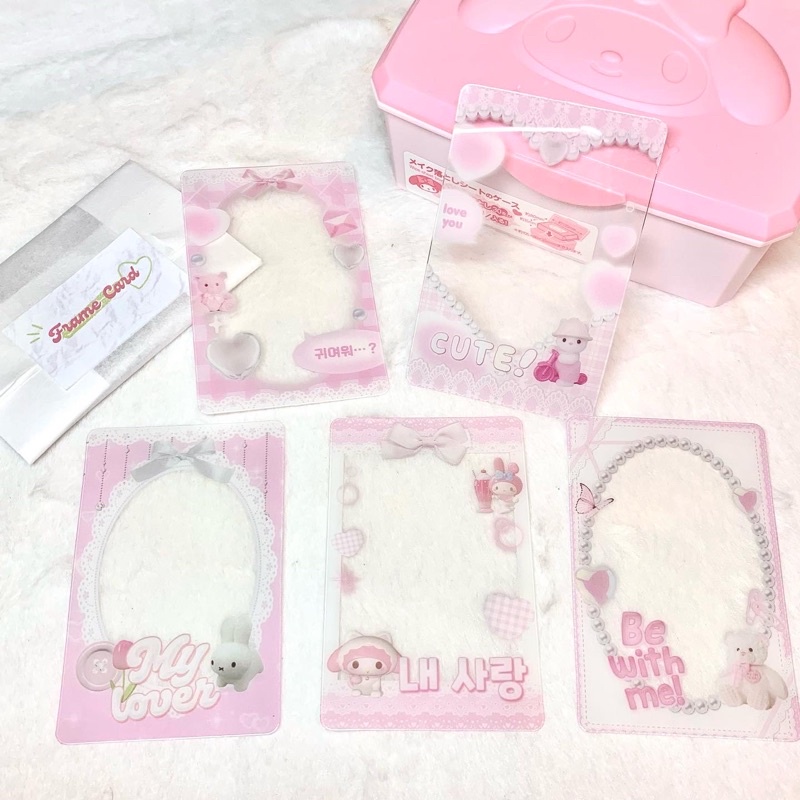 5 Khung trang trí card ver hồng