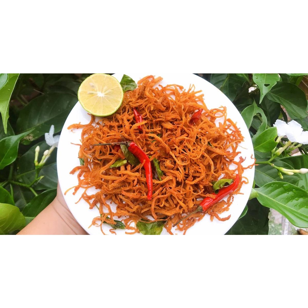 Khô Gà Lá Chanh Loại 1 Đậm Vị Thơm Ngon Ăn Là Mê Thích hợp cho các cuộc tụ họp bạn bè, ăn vặt cho mọi giới trẻ