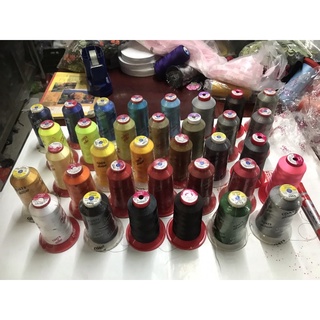 Chỉ thêu Coats cuộn 3000m ( các màu lạnh )dùng cho máy thêu vi tính. Giao đơn từ 50k