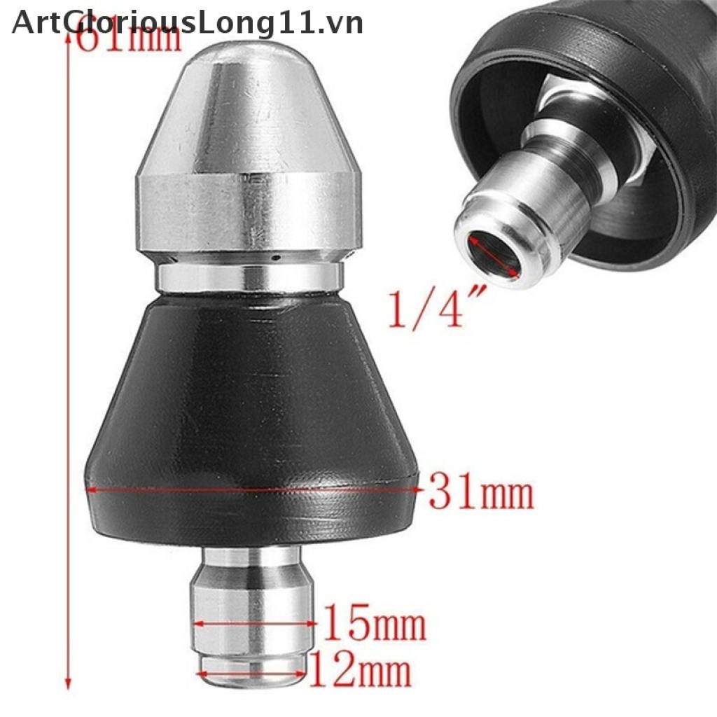 Vòi xịt nước áp suất cao 1 / 4 inch 1 lỗ phía trước 6 lỗ phía sau chuyên dụng đa năng