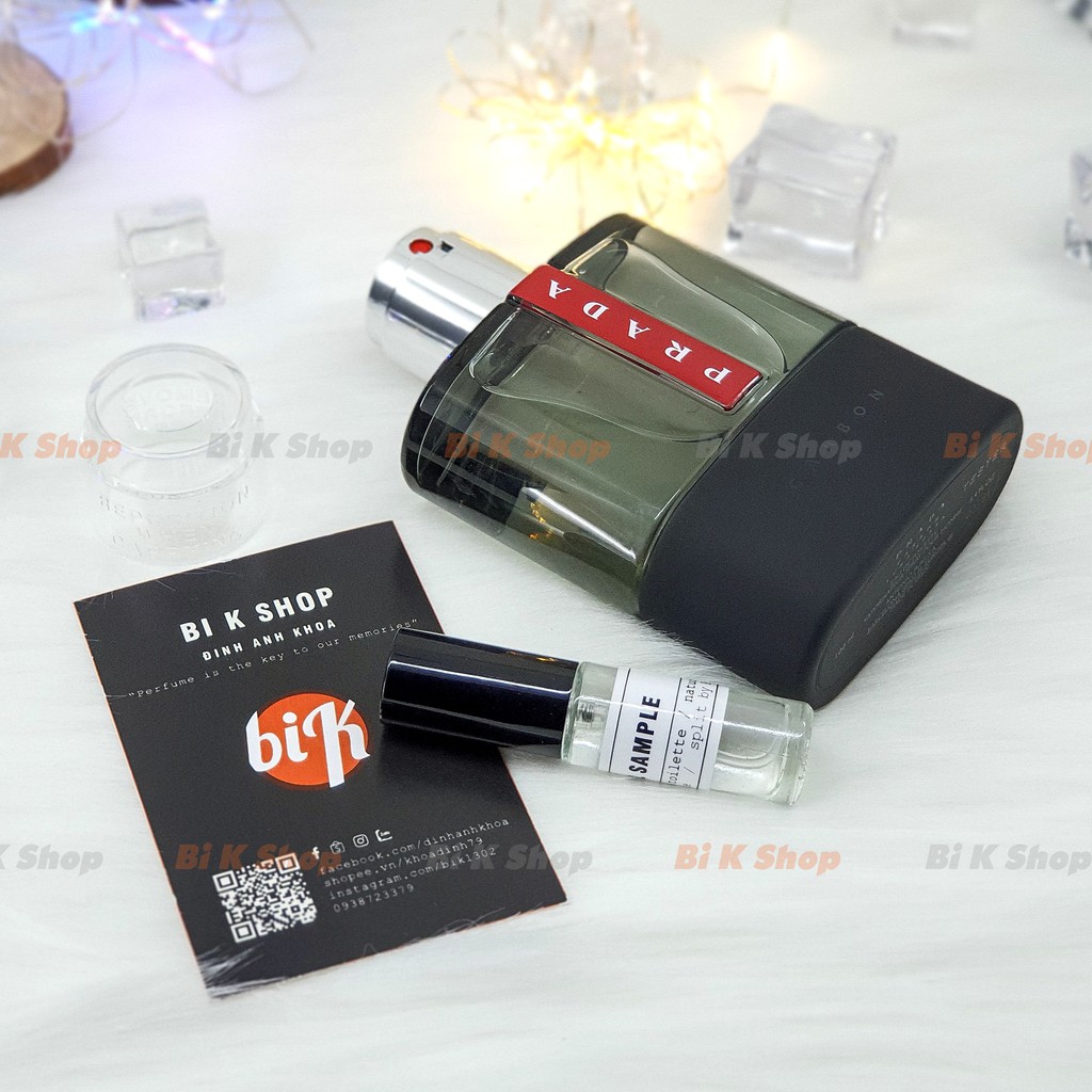 Bi K Shop - Nước hoa nam Prada Luna Rossa Carbon [Mẩu thử] | BigBuy360 - bigbuy360.vn