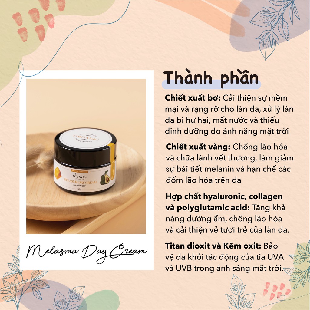[Mã SKAMLTSW8 giảm 10% đơn 100K] Kem dưỡng trắng da chống nắng Themis Melasma Day Cream | BigBuy360 - bigbuy360.vn
