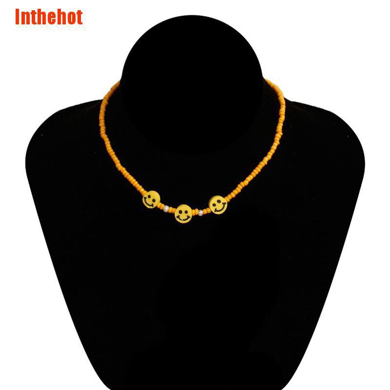Vòng Đeo Tay Mặt Cười Nhiều Màu Phong Cách Bohemian
