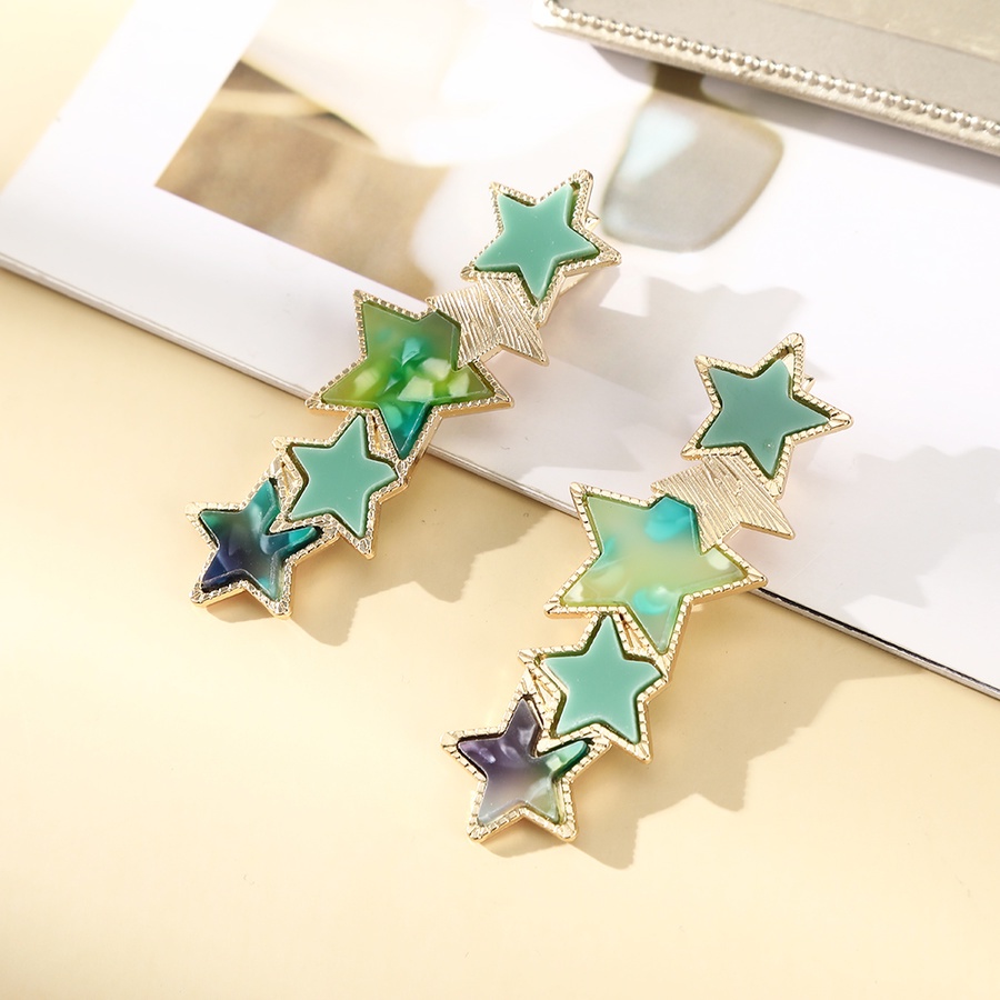 Set 2 Kẹp Tóc Hình Ngôi Sao Phong Cách Hàn Quốc