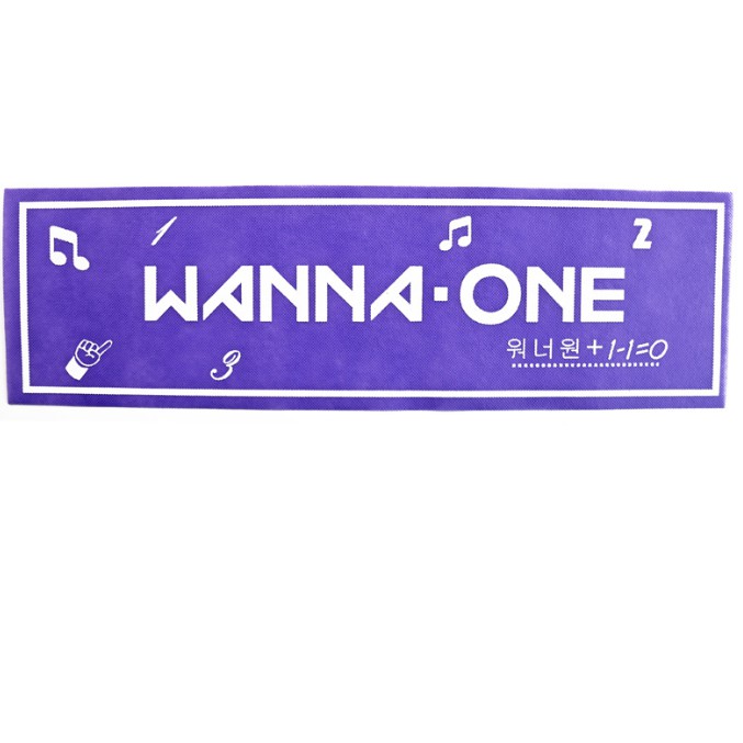 Banner cổ vũ Wanna One