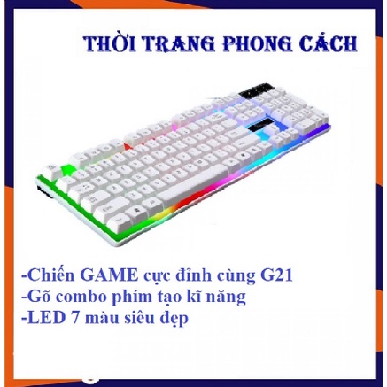 Bàn phím giả cơ Tiroshi, bật tắt led sử dụng máy tính bàn, laptop văn phòng