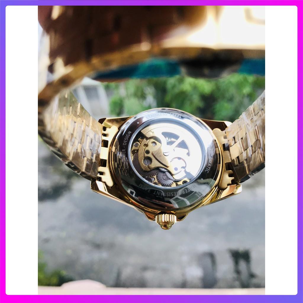 Đồng hồ cơ nam Tevise cơ lộ máy độc đáo, thiết kế chạy tự động full các kim nhỏ độc đáo, sang trọng