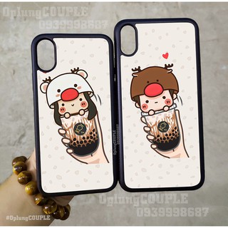 ỐP LƯNG CẶP dễ thương in hình iphone/samsung/oppo