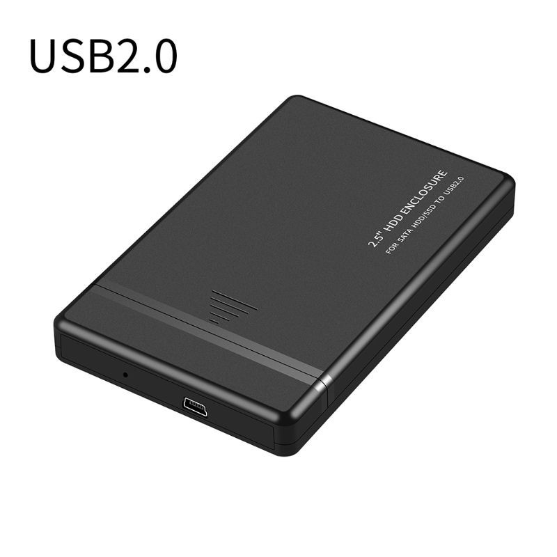 Hộp Đựng Ổ Cứng Ngoài 2.5 Inch Usb 2.0 / 3.0 / 3.1 Type-C Ốp