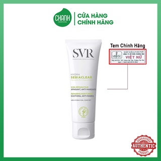 Kem dưỡng cho da dầu mụn svr sebiaclear hydra 40ml