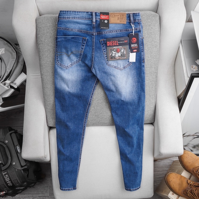 [⚡Tặng quần⚡️] Quần jean nam VNXK ống đứng xanh nhạt | BigBuy360 - bigbuy360.vn