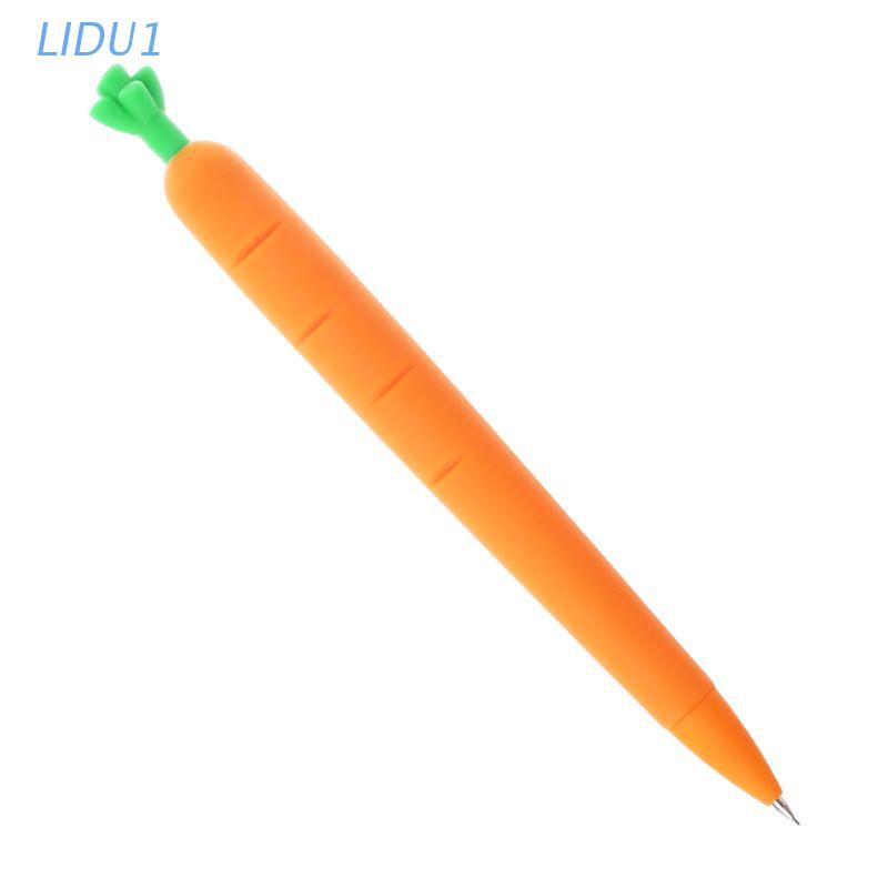 Bút chì bấm hình củ cà rốt đáng yêu LIDU1 0.5mm