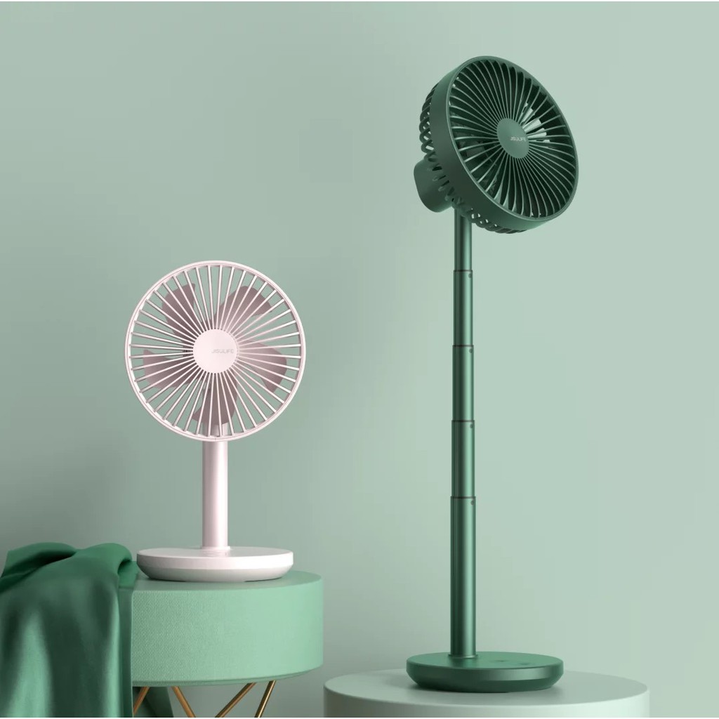 Quạt để bàn tích điện có thể điều chỉnh độ cao, có chế độ xoay 180 độ, Quạt mini pin cực lớn 8000mAh dùng lên tới 20h | BigBuy360 - bigbuy360.vn