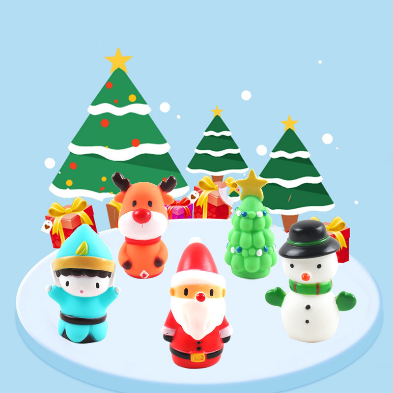 Búp Bê Rối Ngón Tay Hình Ông Già Noel / Tuần Lộc / Người Tuyết