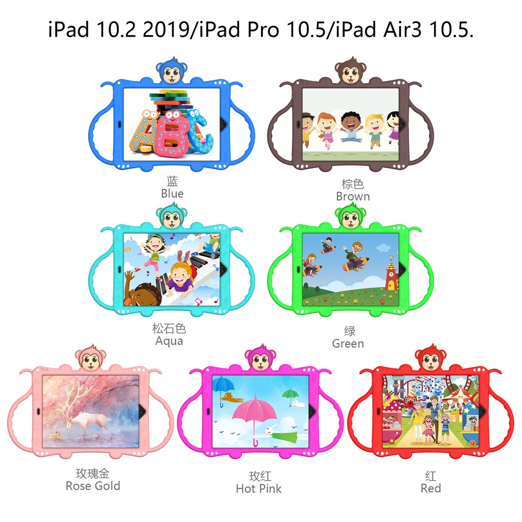 Ốp Lưng Ipad 10.2 2019 Pro 10.5 / Air 3 Mini 12345 Ipad 9.7 2017 2018