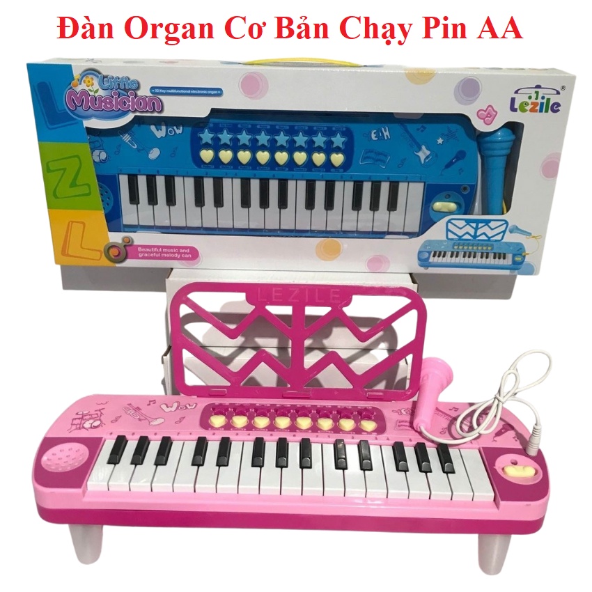 Đồ Chơi Đàn Organ Có Micro Đa Dạng Bài Hát Và Giai Điệu Cho Bé Tập Đàn Hát Làm Ca Sĩ, Phát Triển Tài Năng Âm Nhạc