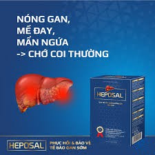 Heposal - Phòng ngừa biến chứng viêm, xơ gan