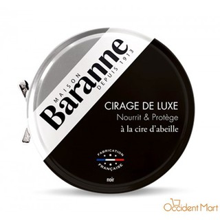 Xi sáp đánh giầy màu đen Baranne 75ml