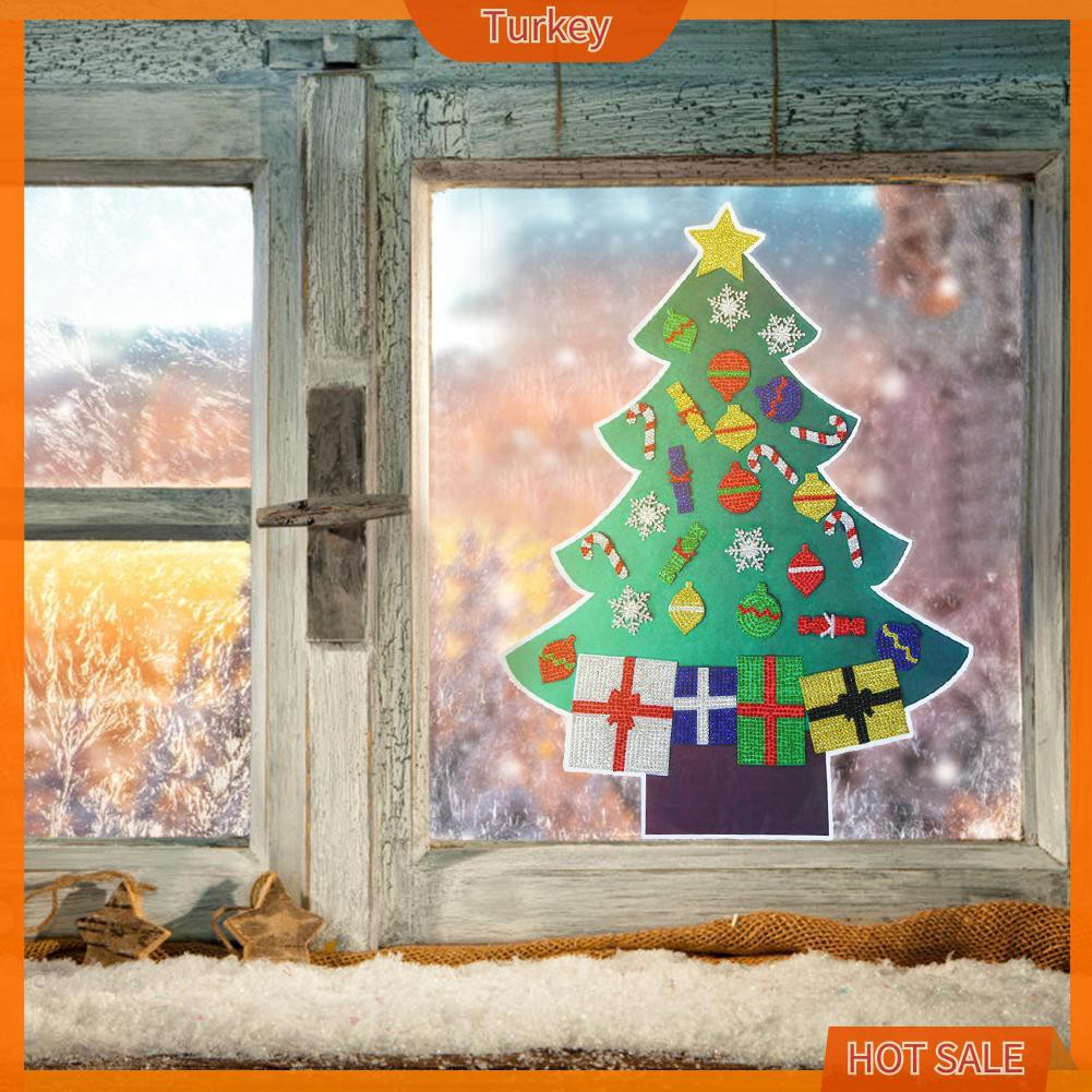 Tranh Dán Tường Họa Tiết Cây Thông Giáng Sinh - SỈLẺLONGBIÊN