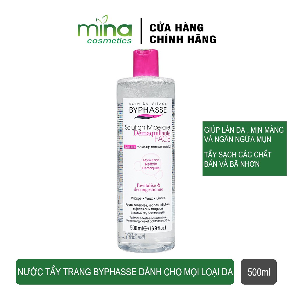 Nước Tẩy Trang Byphasse 500ml | BigBuy360 - bigbuy360.vn