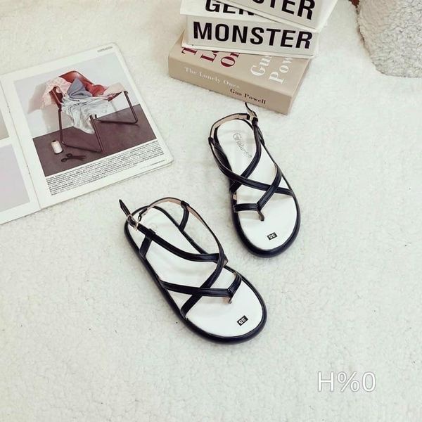 Hàng loại 1 - Dép đế bánh mì quai hậu kẹp ngón thời trang