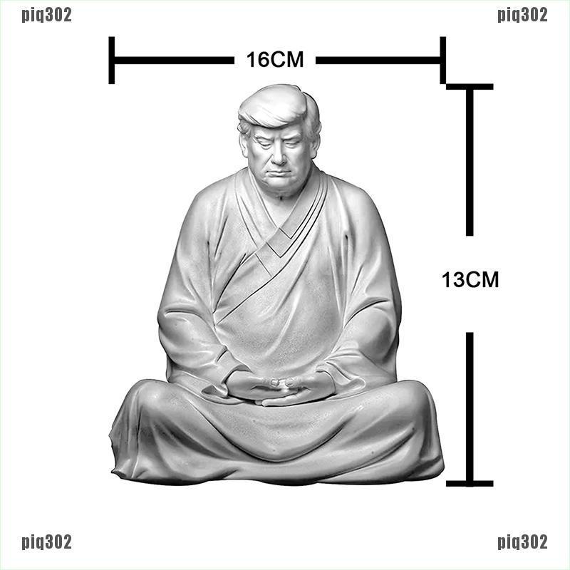 Mô Hình Tượng Phật Tổ Tổ Tổng Thống Trump Donald Bằng Nhựa Resin Piq302