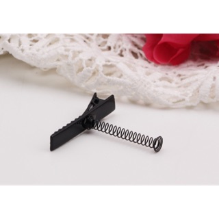 Sỉ phôi kẹp mỏ vịt, kẹp cá sấu gắn lò xo, kẹp lò xo