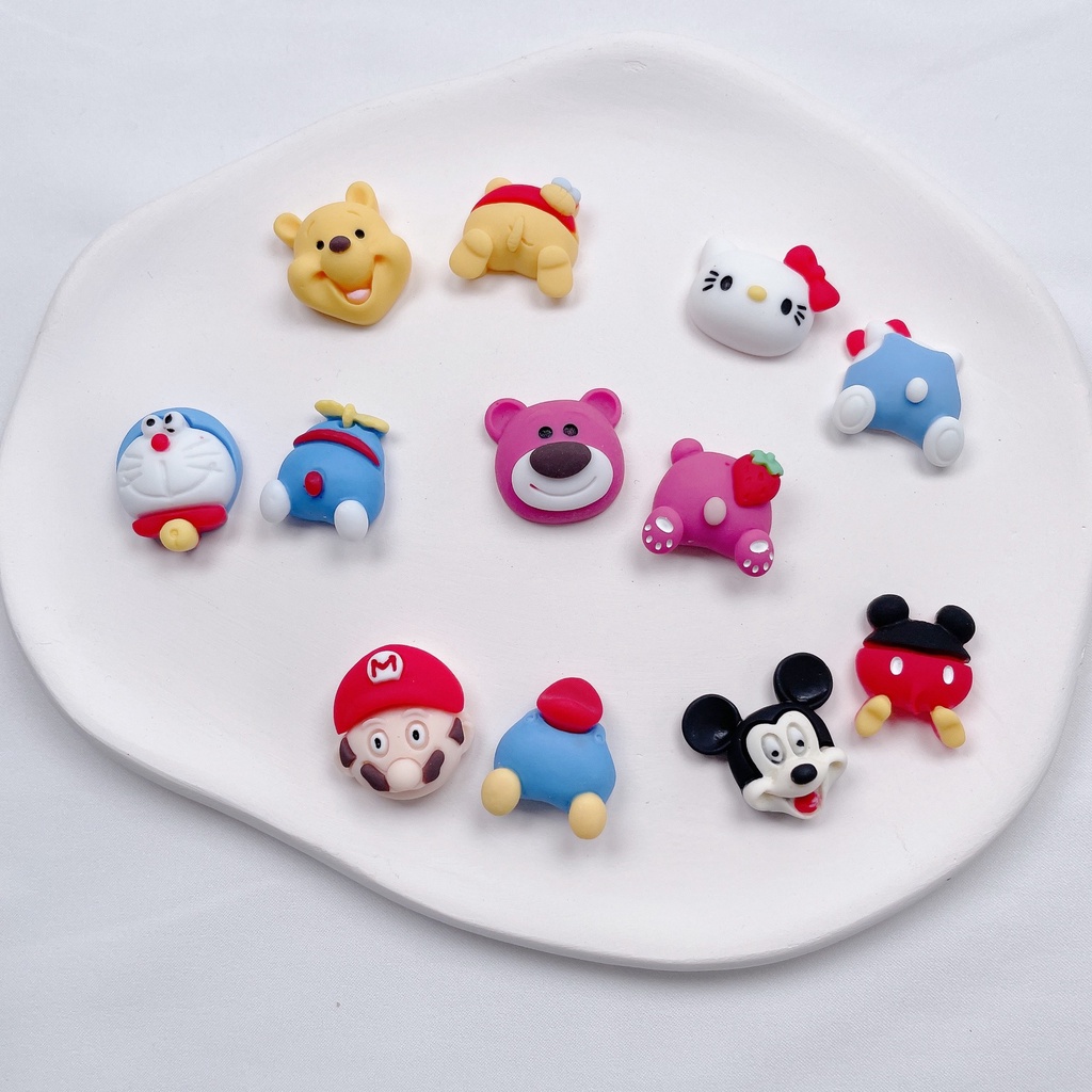 Charm Hoạt Hình Cartoon Network cho các bạn trang trí ốp điện thoại, dép coss,...