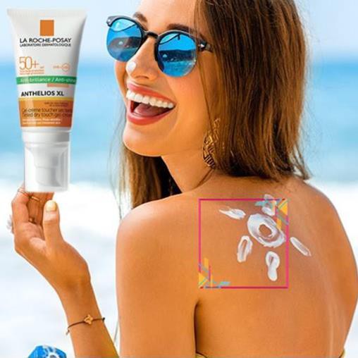 La Roche Posay Anthelios Gel Cream SPF 50+ Kem chống nắng La Roche Posay kiểm soát bóng nhờn cho da dầu