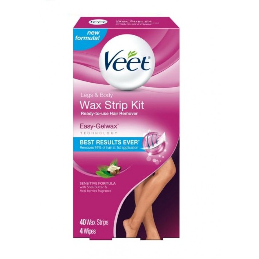 Wax lạnh VEET cho Chân, Body & Bikini