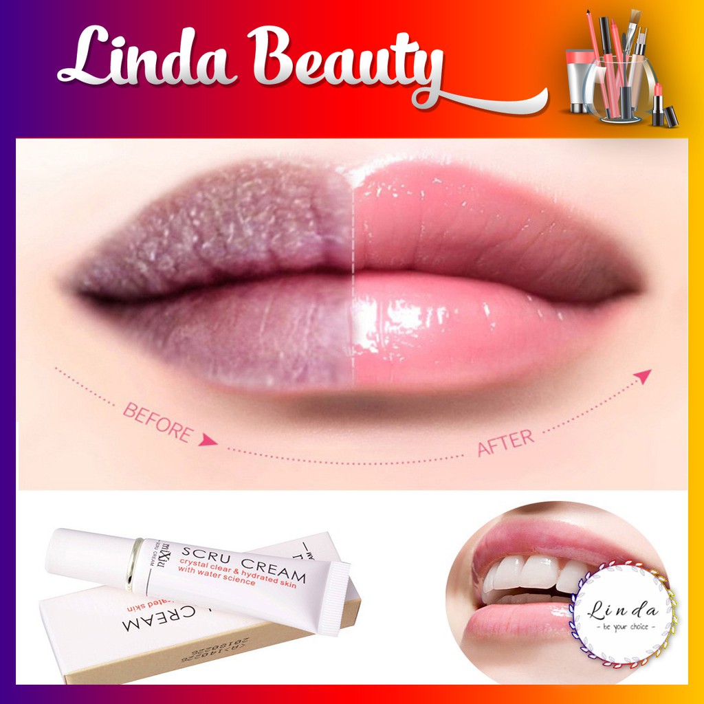 Gel tẩy da chết kết hợp dưỡng giúp hồng Môi SCRU cream 12g | BigBuy360 - bigbuy360.vn