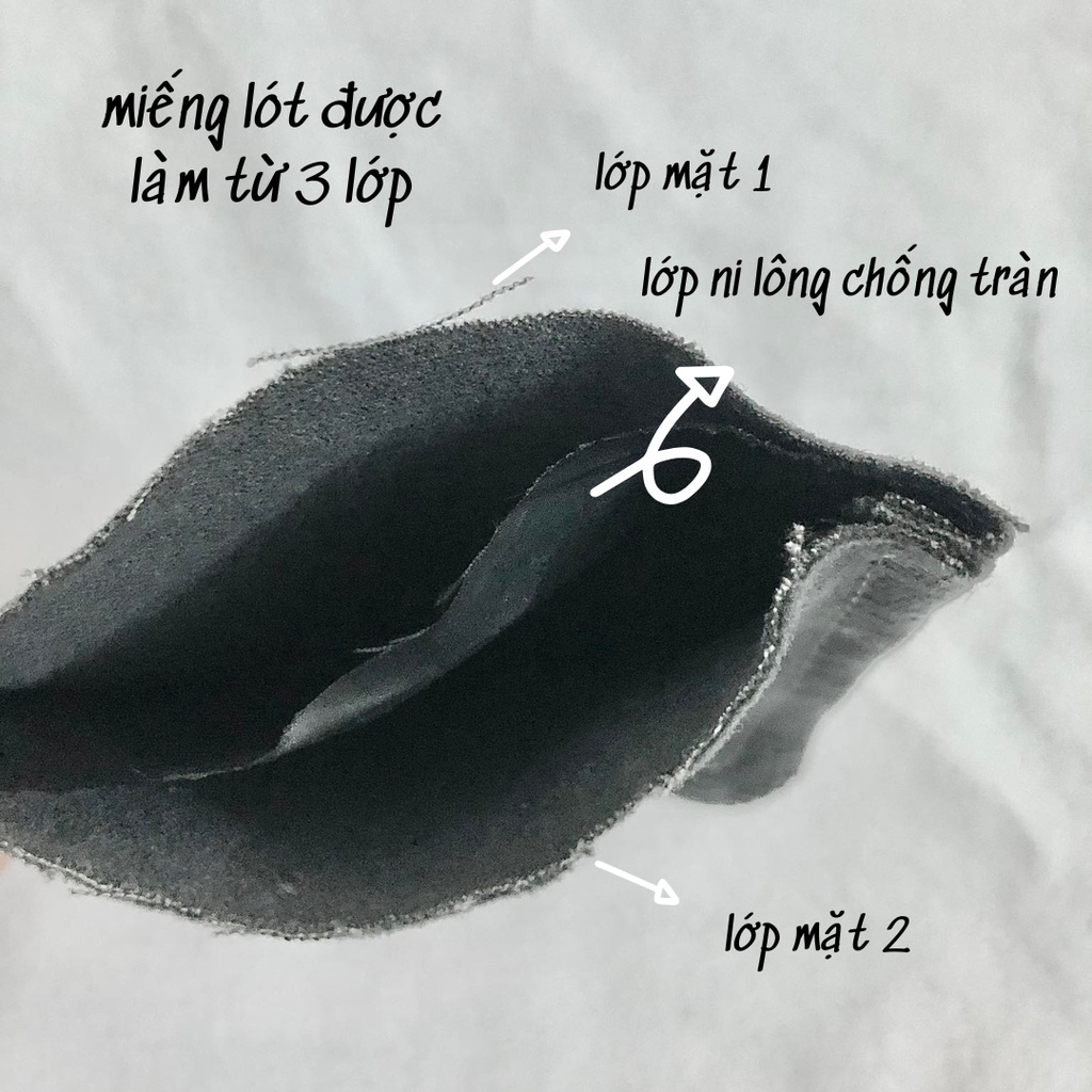 Miếng lót ly chống thấm nước ,chống trơn trượt được may bằng vải cotton