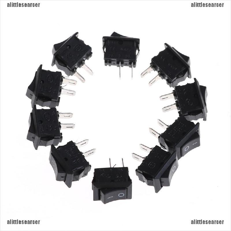 Bộ 10 Công Tắc Kcd1-11 250vac / 3a 6a 125v Ac 2p
