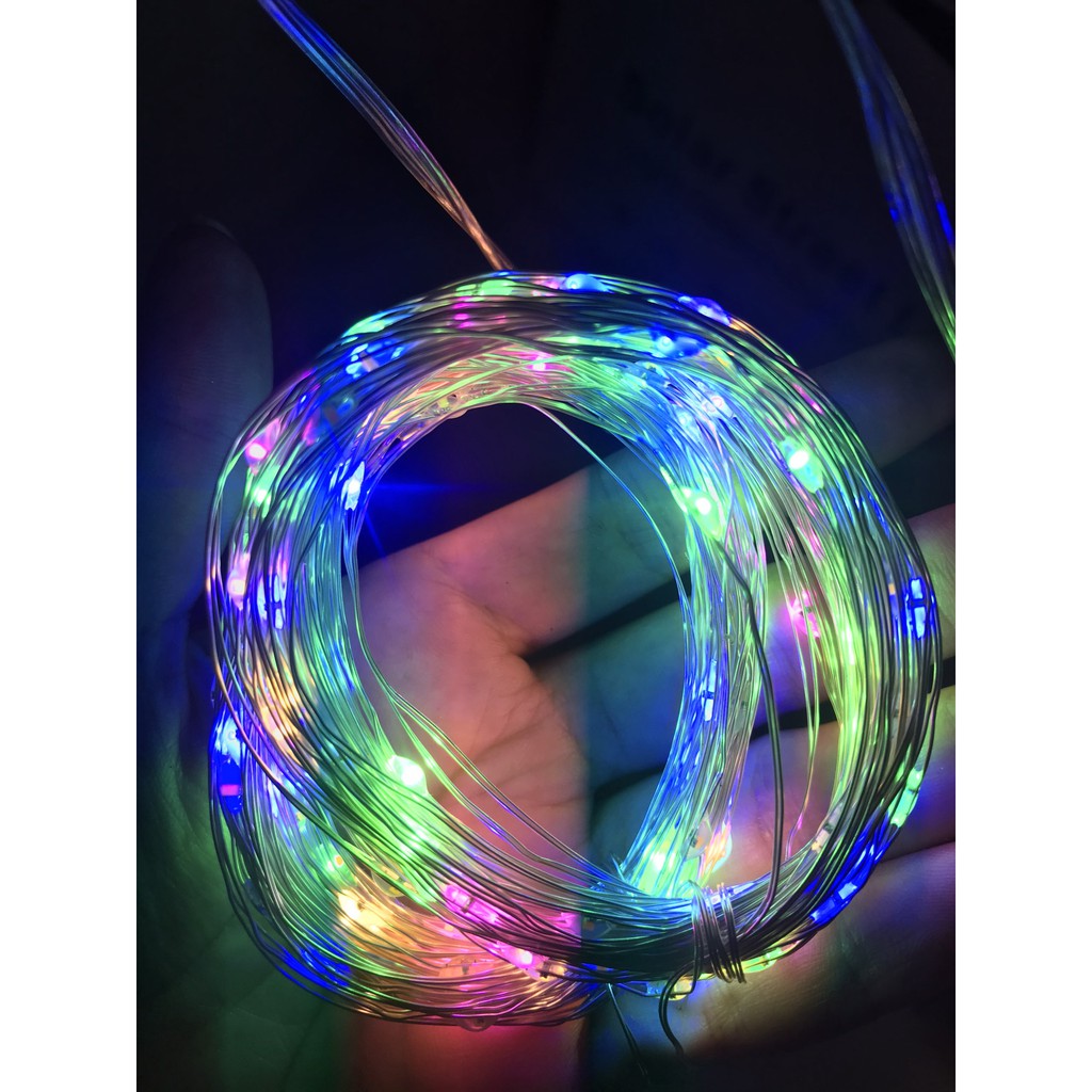 10m Dây Đèn Led Đom Đóm Trang Trí Ngoài Trời Trang Trí Trong Nhà 8 Chế Độ Chớp Nháy Trang Trí Tiệc Cưới
