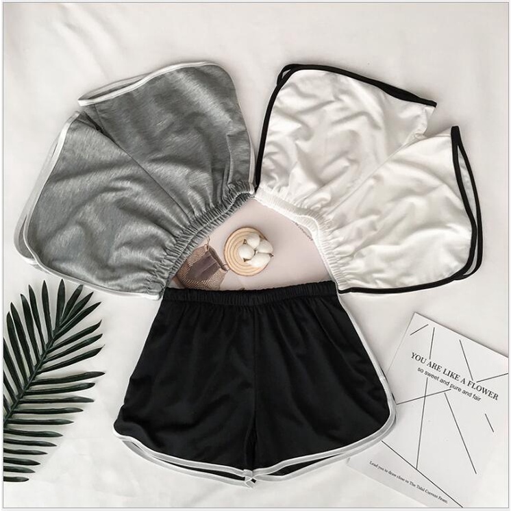Quần Đùi Nữ Mặc Nhà,Tập Gym,Co Dãn Thoải Mái FREESIZE quần đùi mùa hè chất cotton thoáng mát, thấm hút mồ hôi | BigBuy360 - bigbuy360.vn