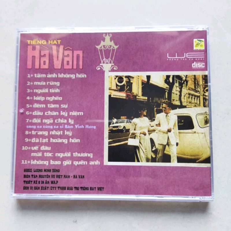 Bộ 3 cd Hà Vân phono