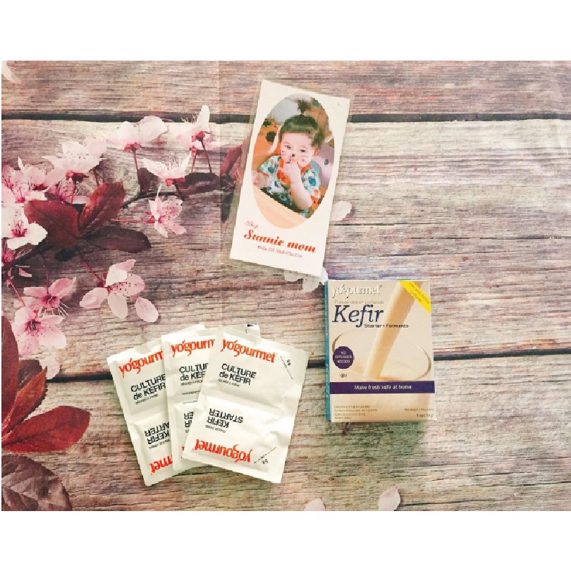Men Làm Sữa Chua 3gram⚡ GIÁ TỐT NHẤT ⚡ 1 gói men Kefir Yogourmet cho bạn tự tay làm sữa chua ngon tại nhà