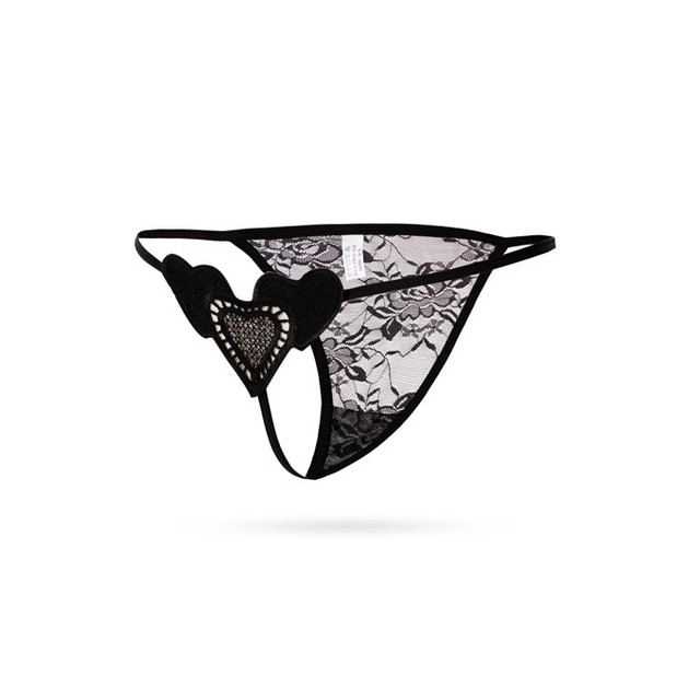 Quần lót ren lọt khe hình trái tim quyến rũ 902