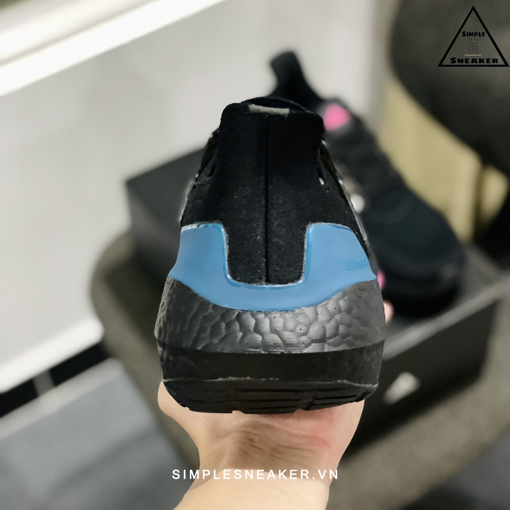 Giày Chạy Bộ Ultraboost 21 🔥FREESHIP🔥Giày Thể Thao Nam Chính Hãng - Adidas Ultraboost 21 Đen Carbon Chuẩn Auth