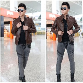 Áo Khoác Da Nam Cao Cấp AK007