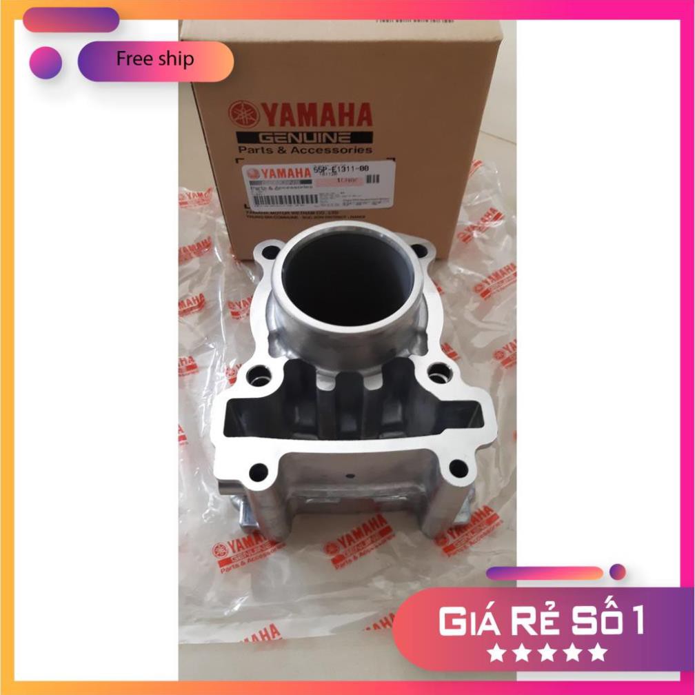 FREEShip Xi lanh (Nòng) + Piston + xéc măng (bạc) Exciter 135 Yamaha