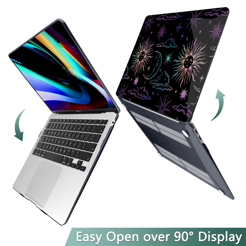 Ốp cứng kèm miếng bảo vệ bàn phím BATIANDA thích hợp cho Macbook Air11 12 13 A2337 2020 A2338 Pro13 14 15 16